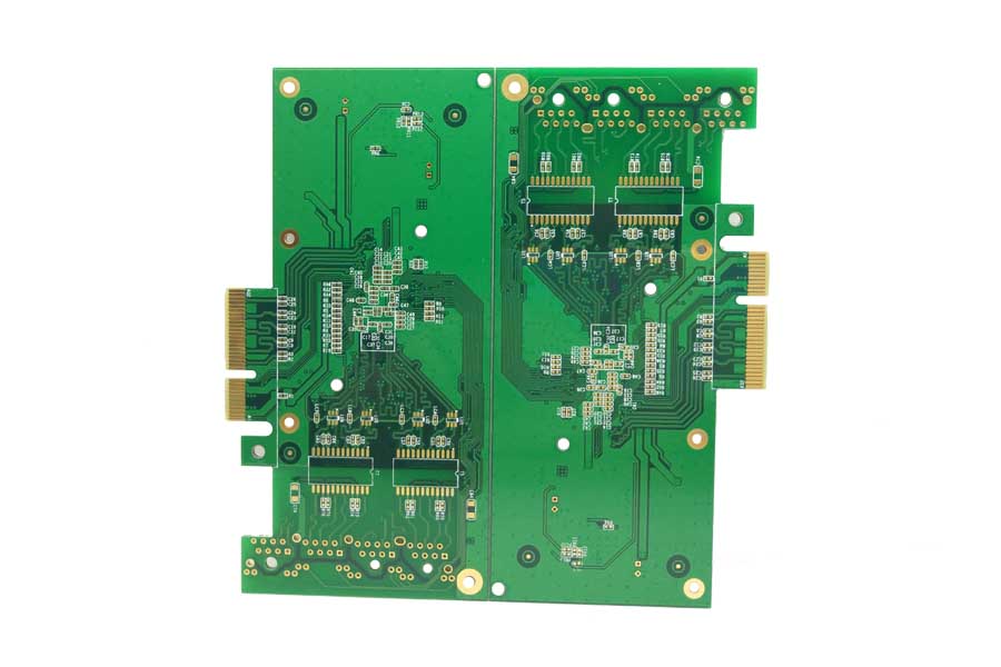 4層阻抗金手指電路板、物聯(lián)網、服務器、pcb線路板加工